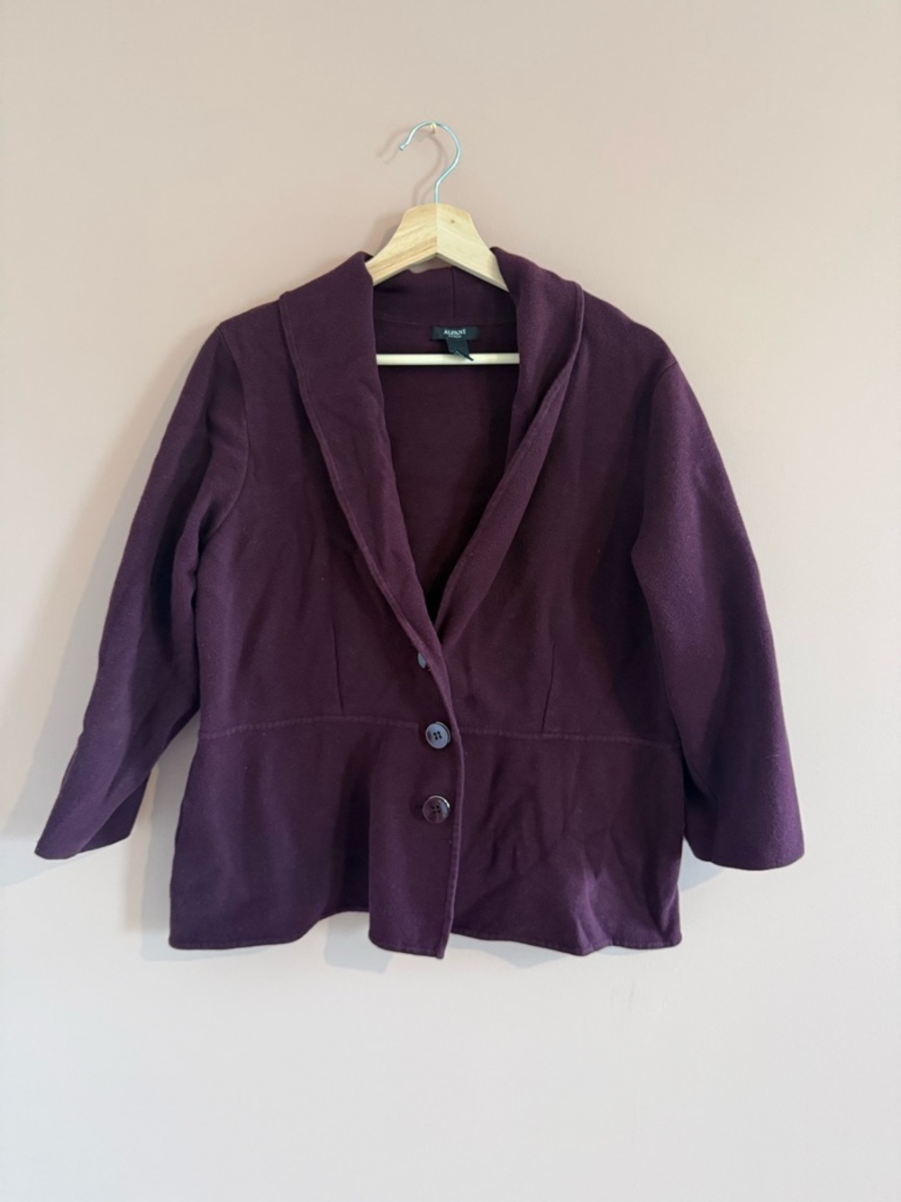 Alfani Cotton Cropped Jacket